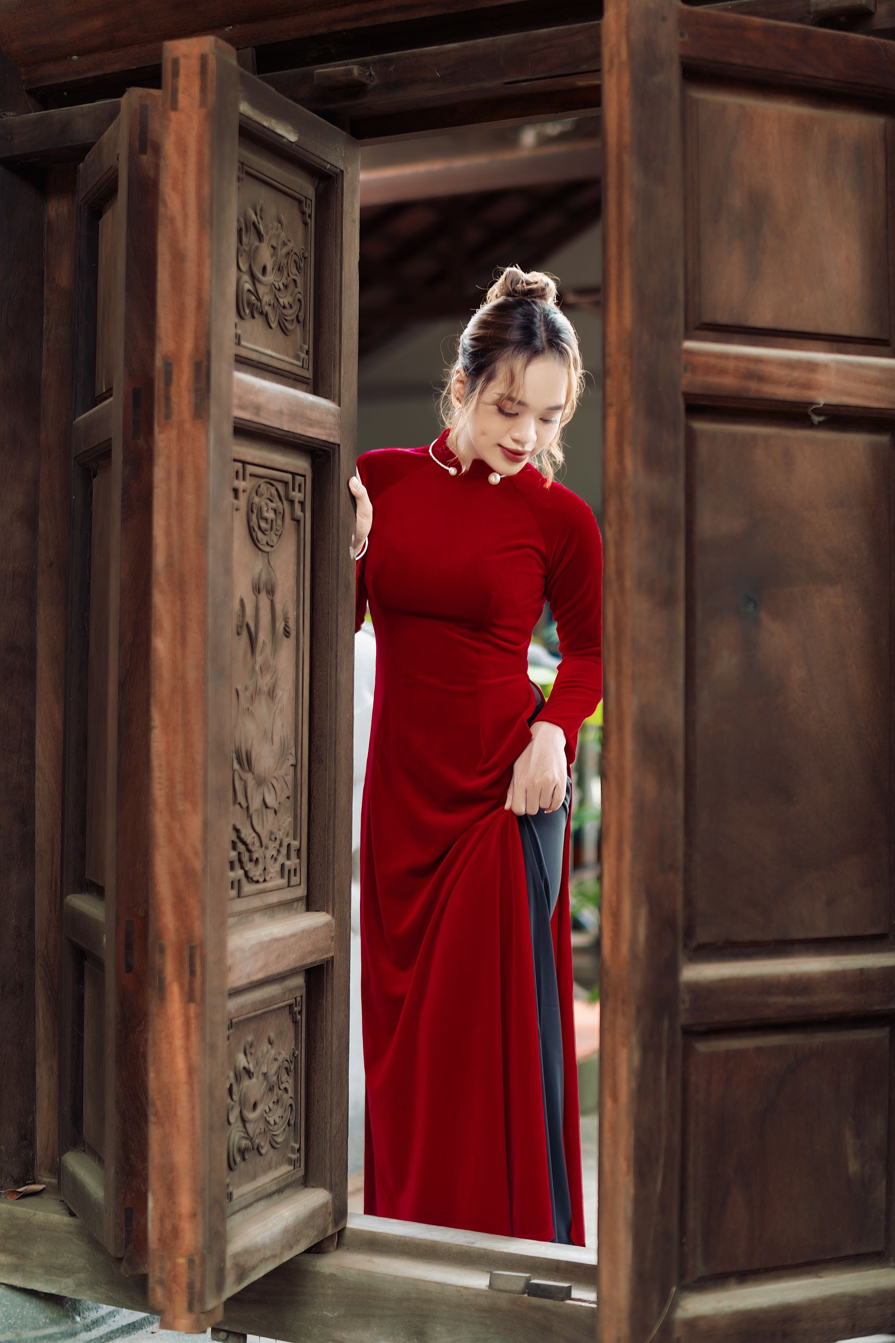 红衣长裙如火焰燃烧,点亮了世界 相关图册