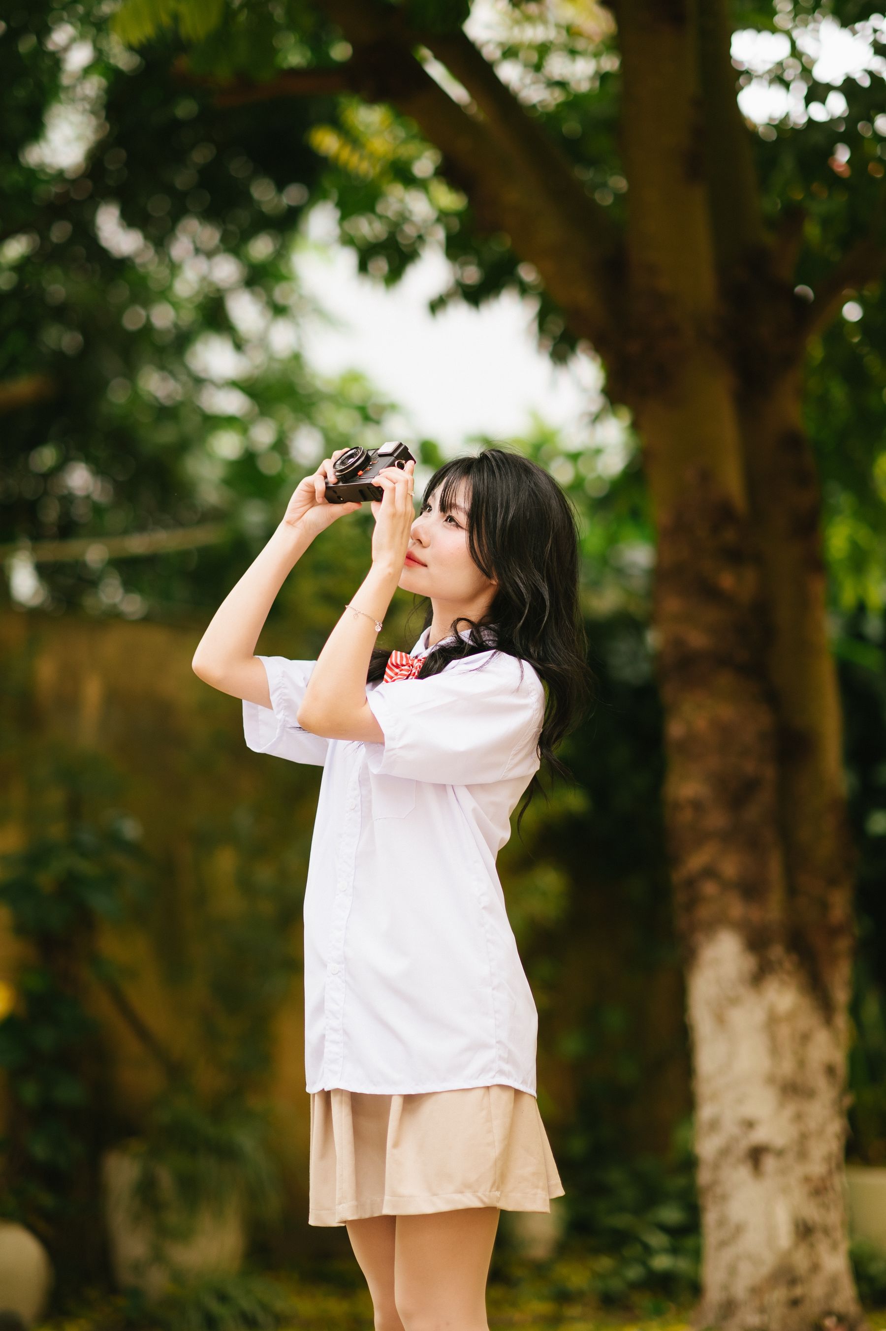 学院风,美好的学生时代,是校园的风景线 相关图册