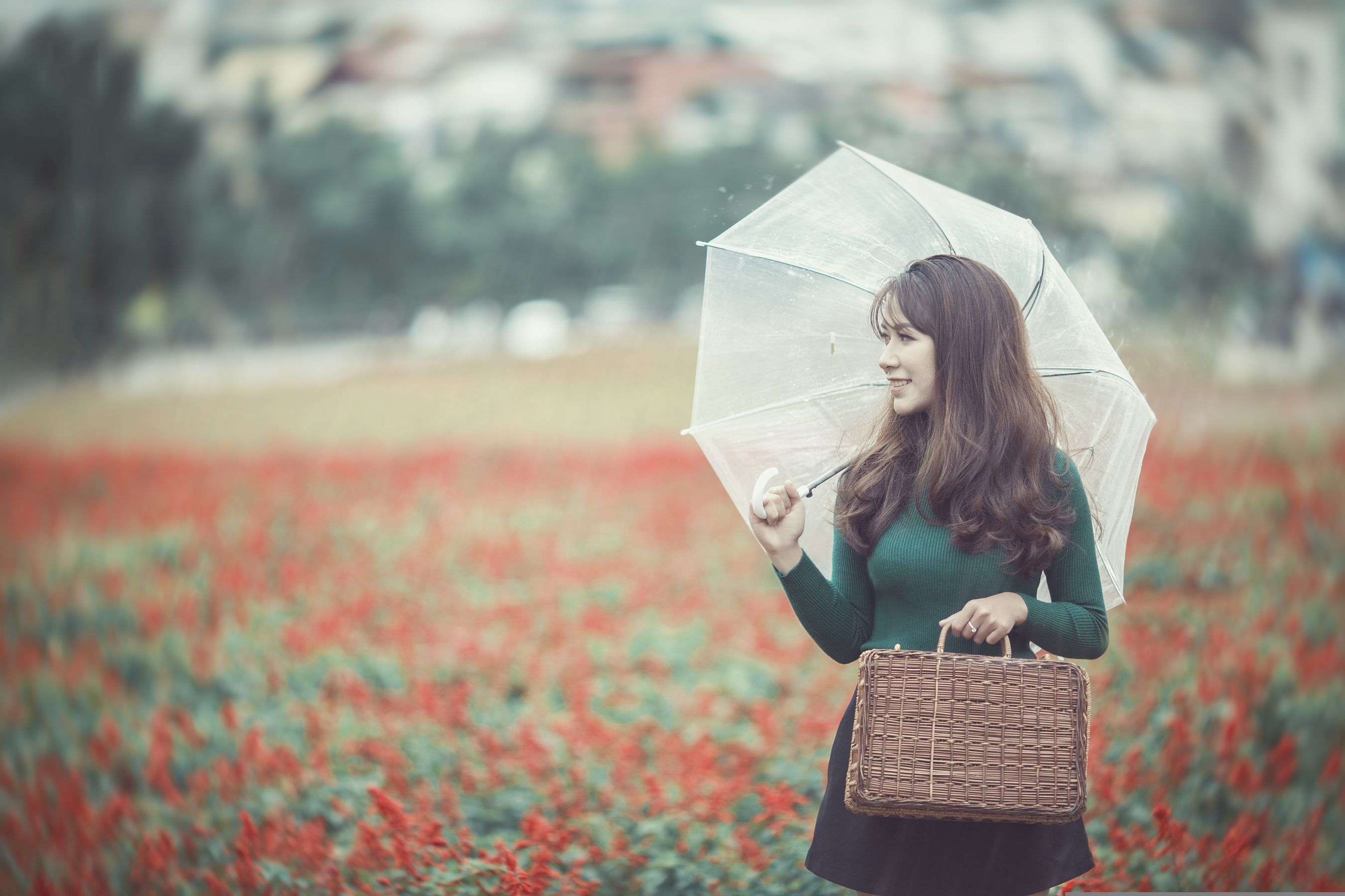 花间仙影,优雅花园的梦幻时尚女神 相关图册